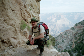 Dr.Scott in the Grand Canyon